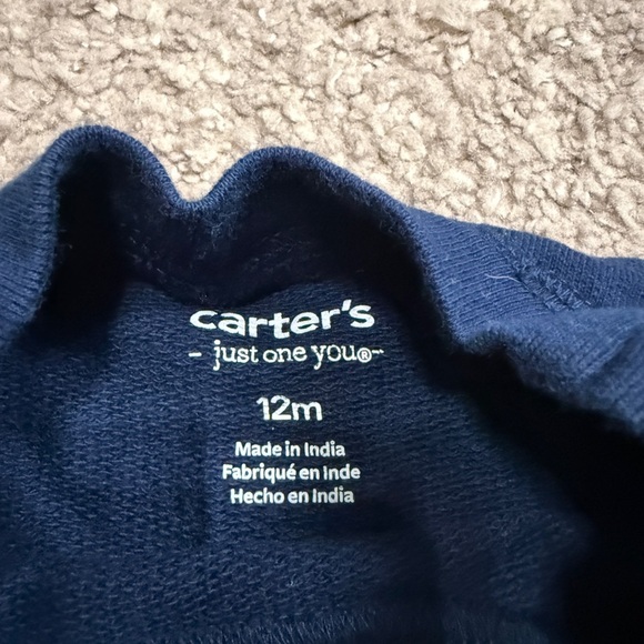 Carter's Turkey Huddles & Cuddles Shirt  & Tan Casual Pants for Kids- 12 months - Picture 5 of 5